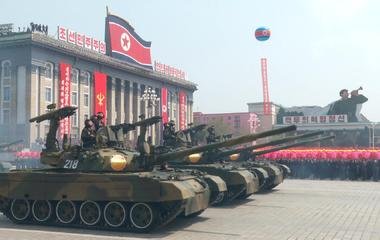Kim Jong Un's North Korea military spectacle