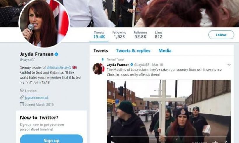 Trump retweets British anti-Islam politician’s videos Trump retweets British anti-Islam politician’s videos