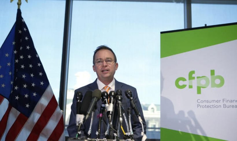 Mick Mulvaney addresses Consumer Bureau dispute