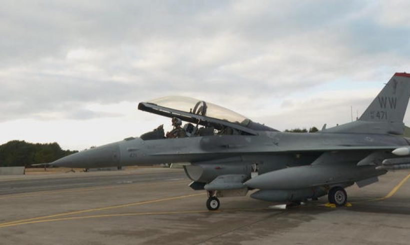 On board a U.S. fighter jet rehearsing for war with North Korea