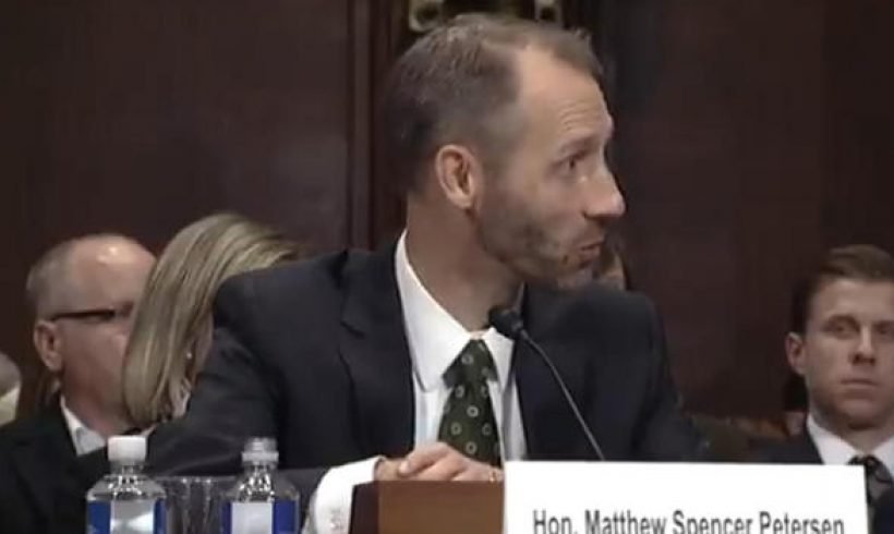 Senator openly mocks Trump judicial nominee