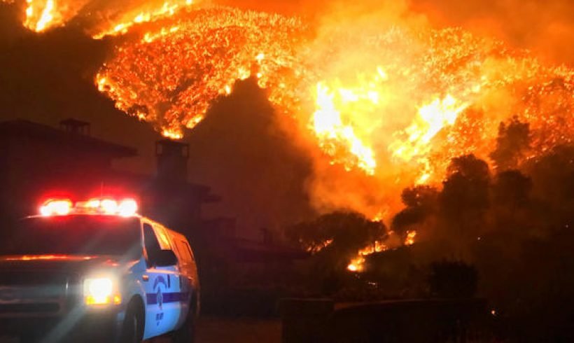 Firefighter dies battling California wildfire