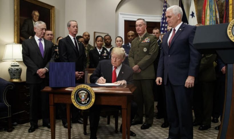 Trump signs National Defense Authorization Act
