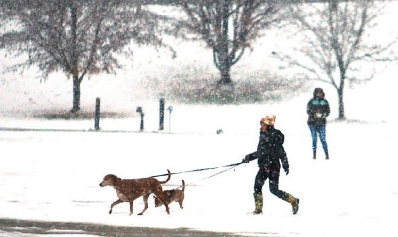 Parts of Deep South deal with after-effects of early snowstorm