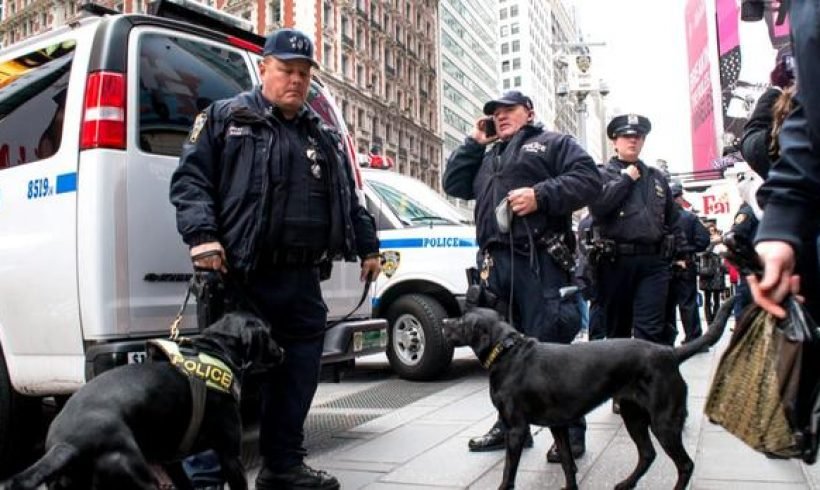 NYC tightens security for Times Square New Year’s Eve celebration NYC tightens security for Times Square New Year’s Eve celebration
