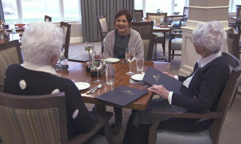 Student living in retirement home helps bridge generation gap