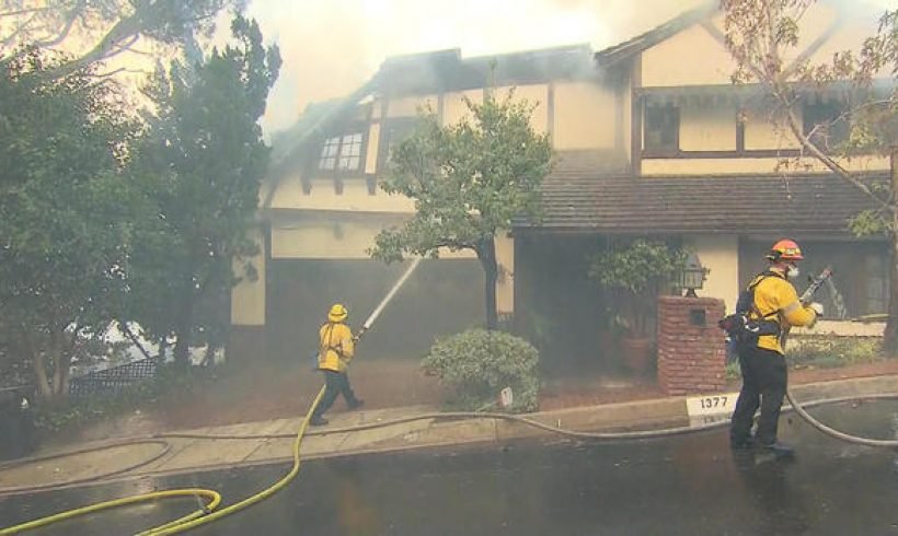 Winds fueling wildfires expected to kick up again overnight