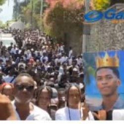 « Plus Jamais Ça ! » : La Marche Crève-Cœur d’une Jeunesse Haïtienne pour Zamy Wanderson